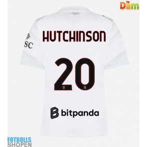 Billiga AC Milan Omari Hutchinson #20 Bortatröja Dam 2026-27 Kortärmad